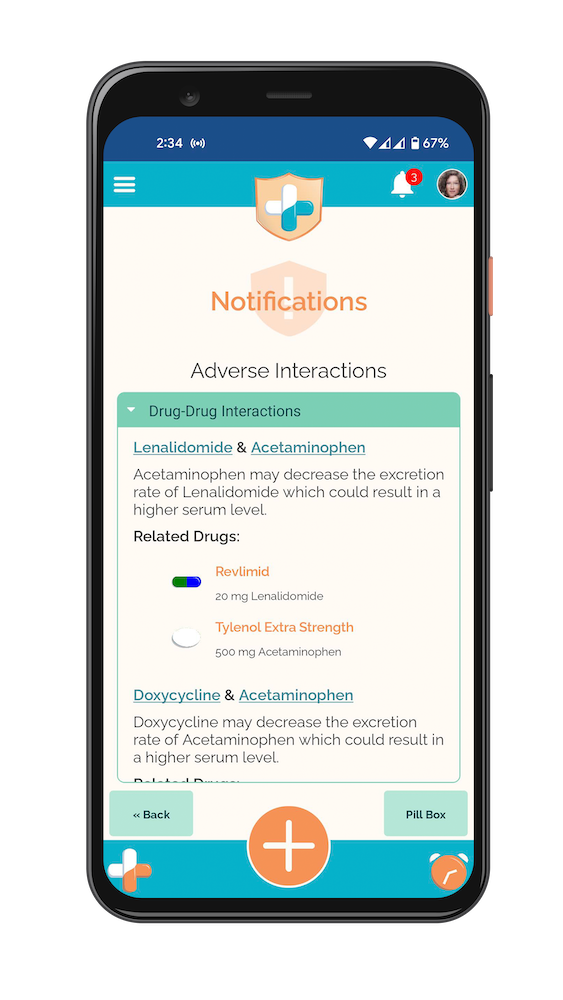 Adverse Interactions PillSafe
