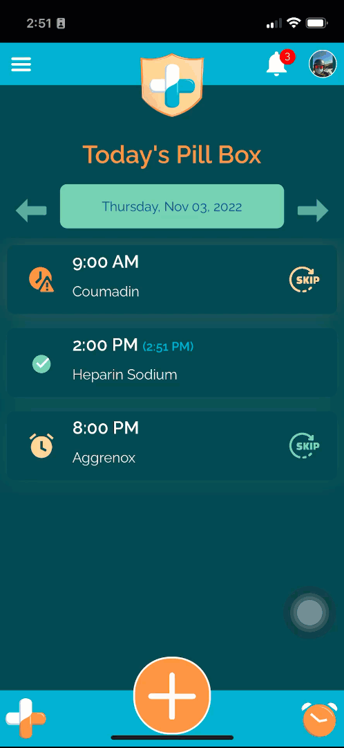 Adverse Reactions Pillsafe