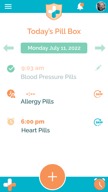 PillSafe dashboard vs3