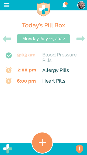 PillSafe dashboard vs1