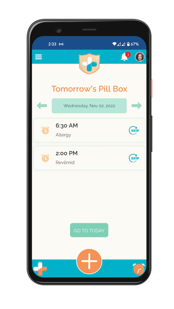 PillSafe Dashboard Pill Box