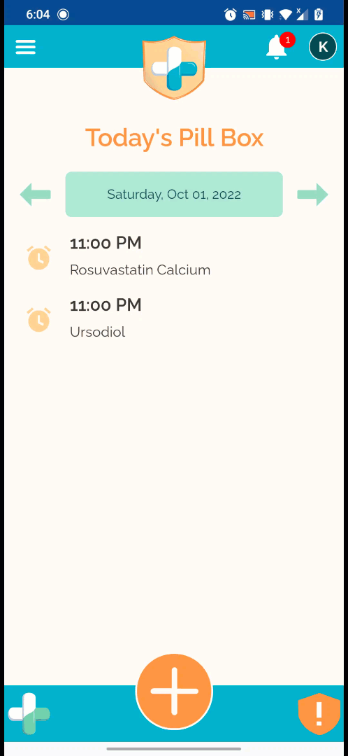 Pillsafe Dashboard Pill Box