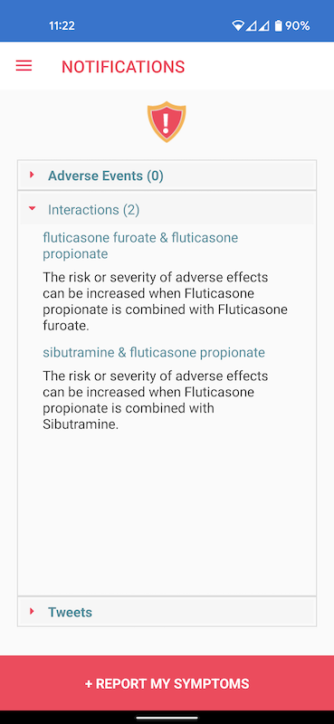 PillSafe Prototype Interactions
